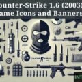 counter-strike 1.6 (2003) game icons banners